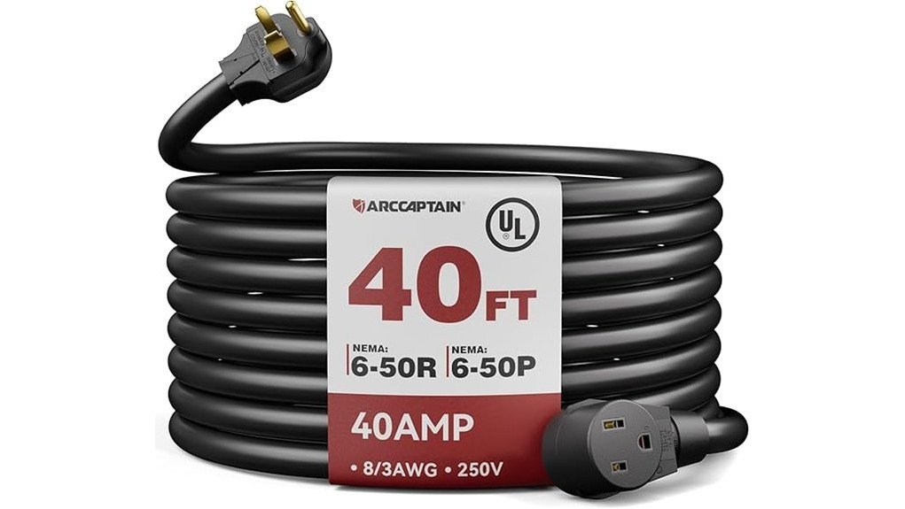 high capacity welding extension cord