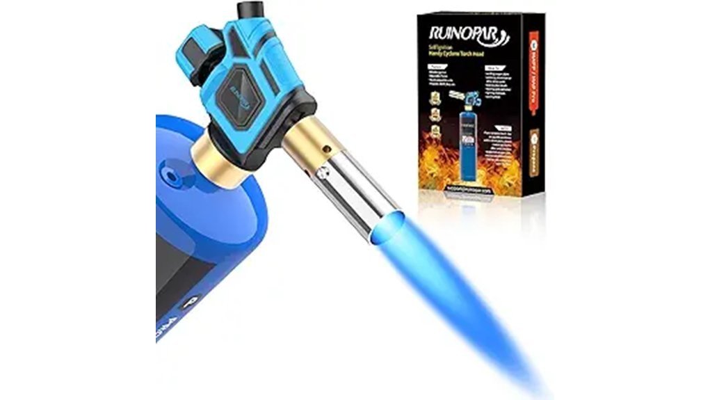 high intensity propane torch performance