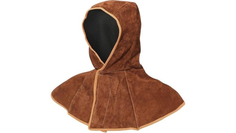 high quality leather welding hood