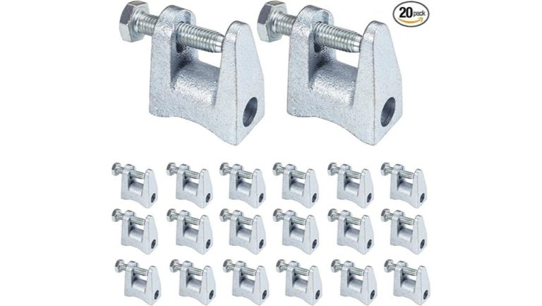 high quality silver beam clamp