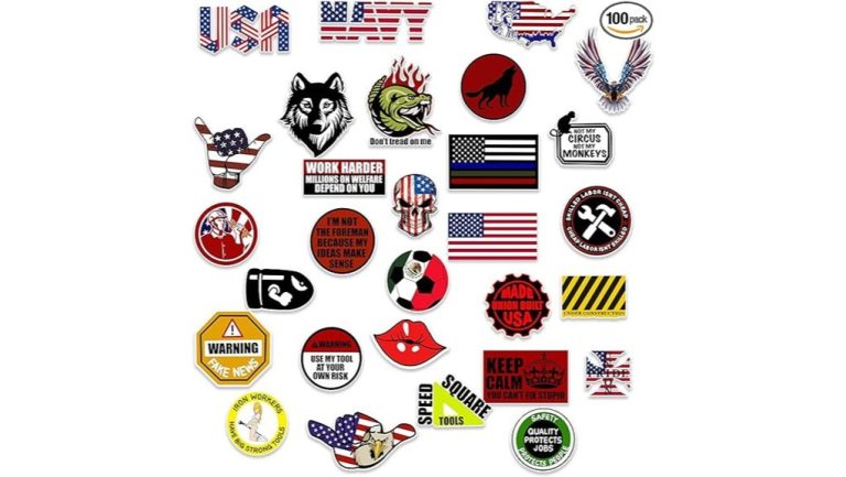 humorous adult sticker review