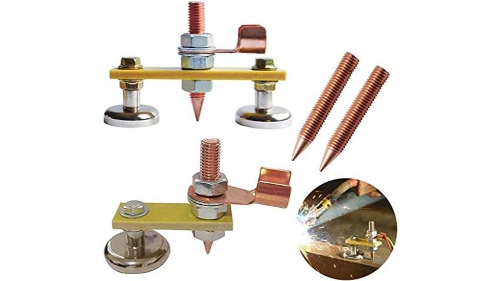 magnetic welding head set