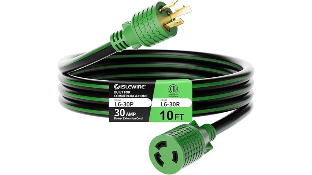 nema l6 30 cord performance