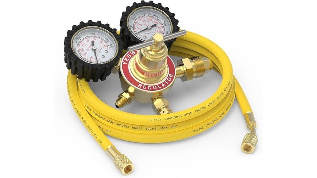 nitrogen regulator performance analysis