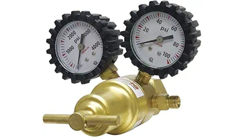 oxygen regulator performance evaluation
