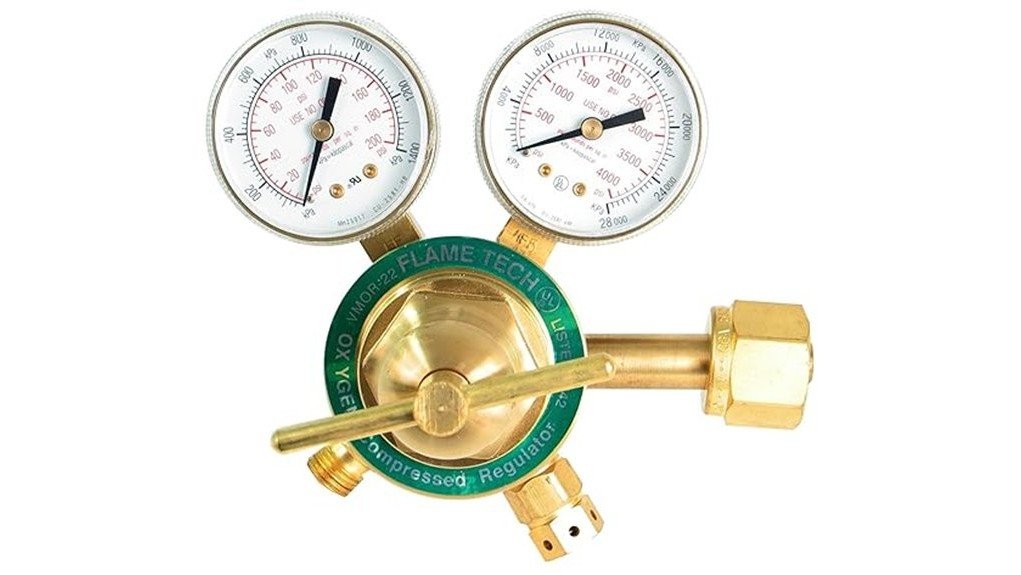 oxygen regulator performance review