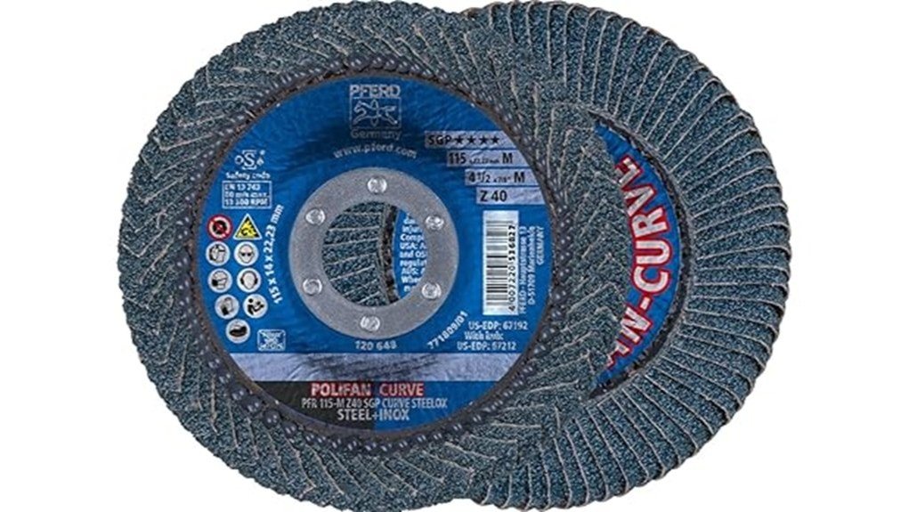 pferd polifan curve flap disc
