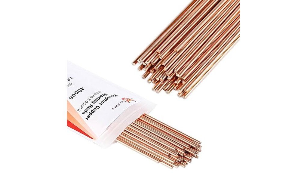 phos copper brazing rods