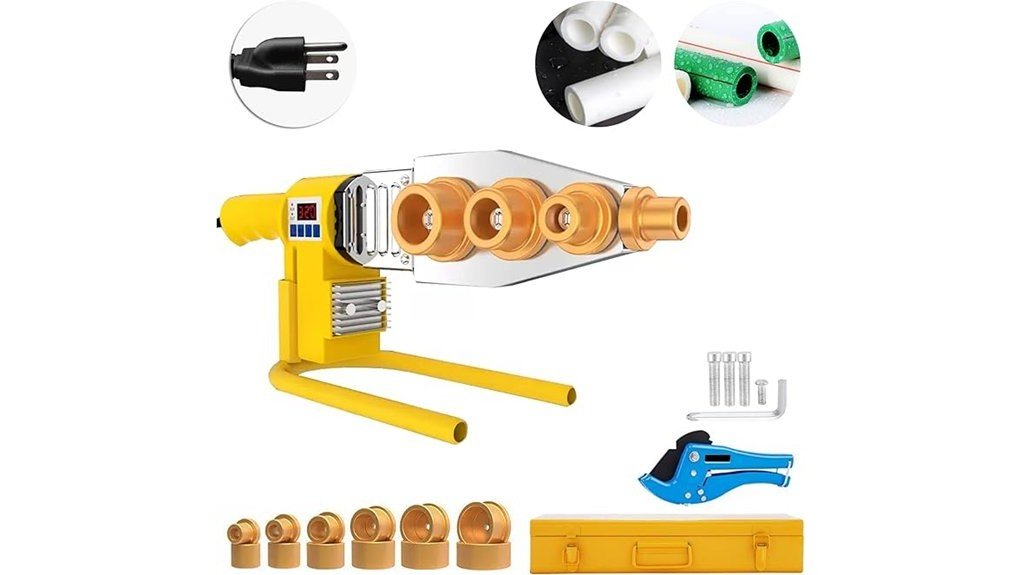 plastic pipe welding machine