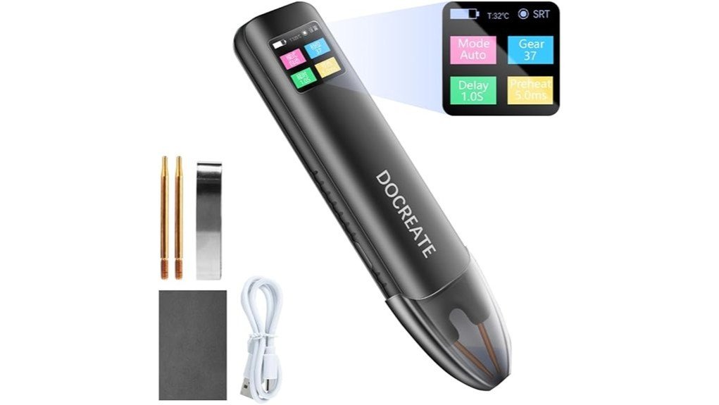 portable battery operated welding tool