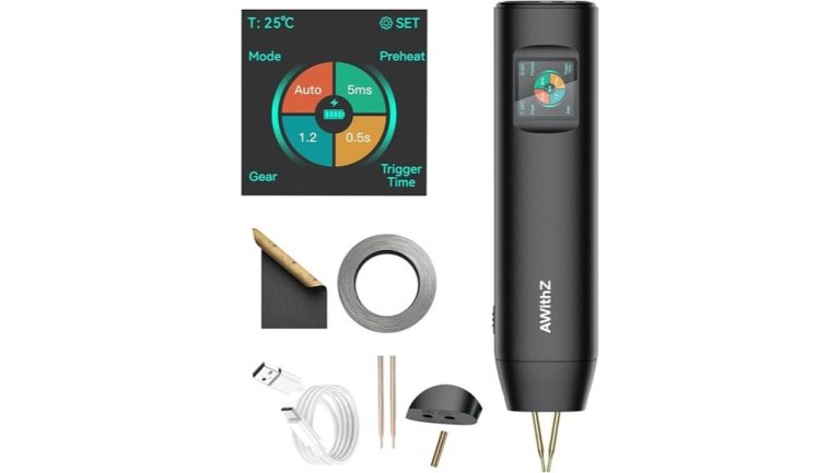 portable battery welding device