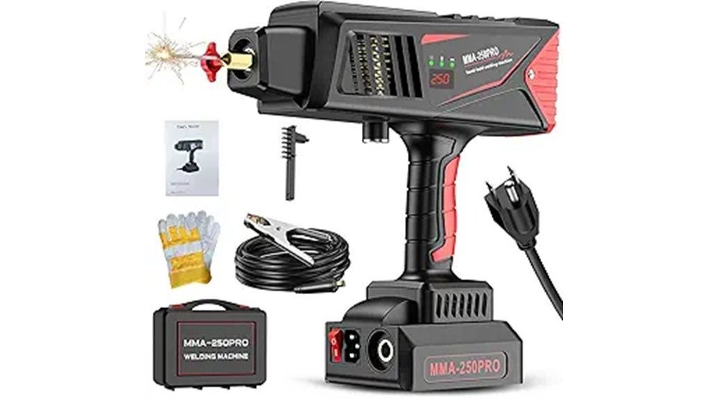 portable welding machine performance