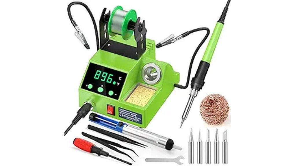 powerful digital soldering station