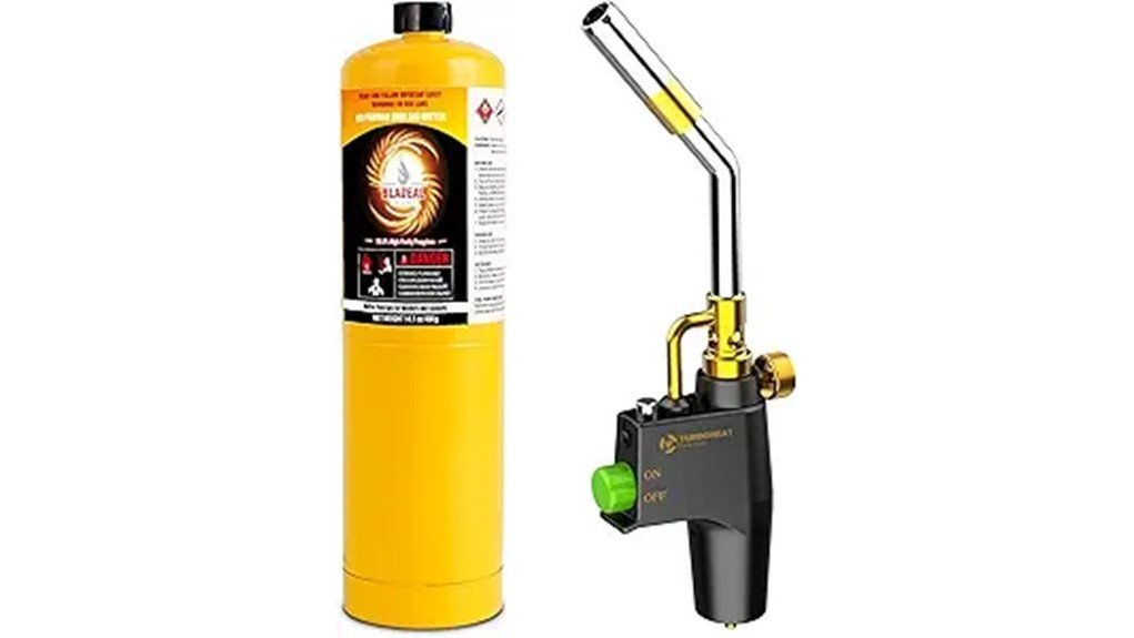 powerful torch with ignition