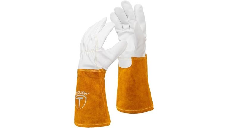 premium goatskin welding gloves
