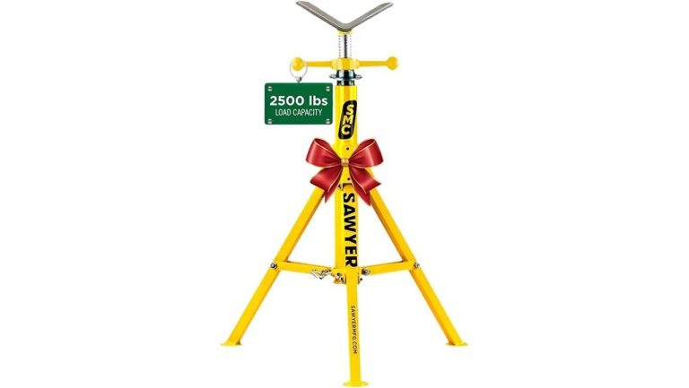 sawyer mfg folding pipe stand