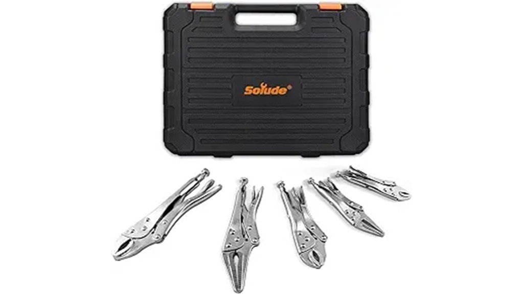 solude locking pliers set