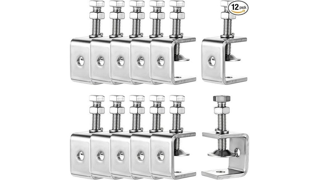 stainless steel c clamps