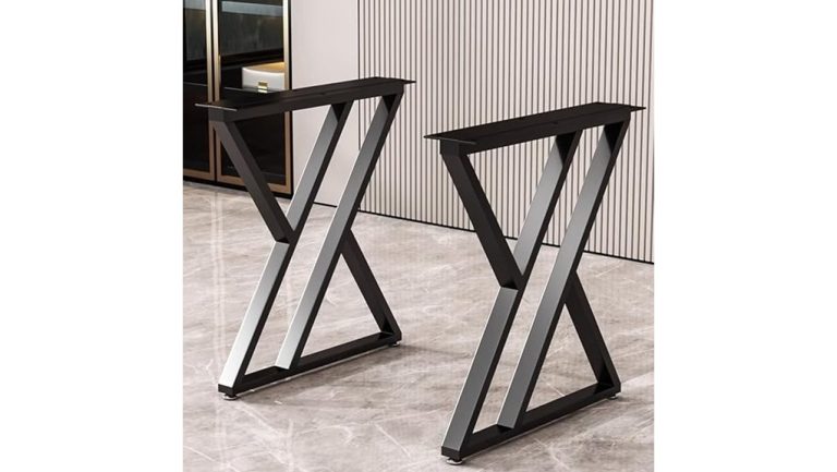 sturdy metal table supports