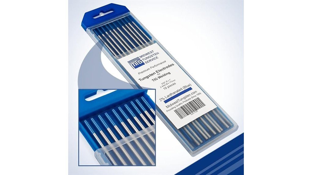 tig electrodes performance evaluation
