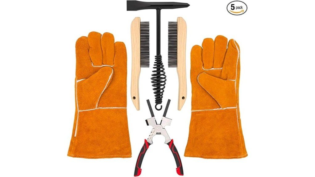 welding accessories five piece set