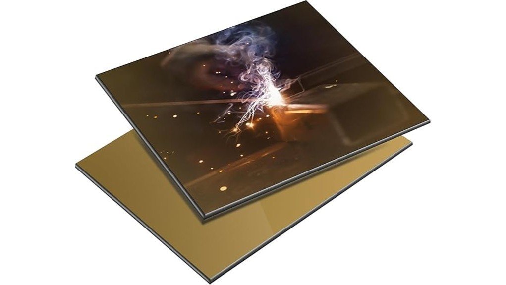 welding glass lens evaluation