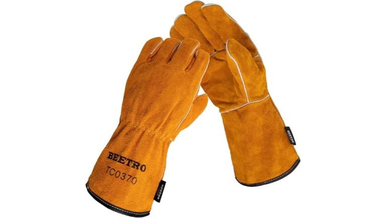 welding gloves heat resistance tested