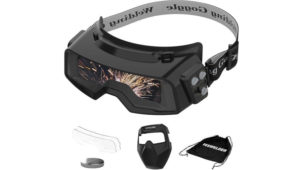 welding goggles performance review