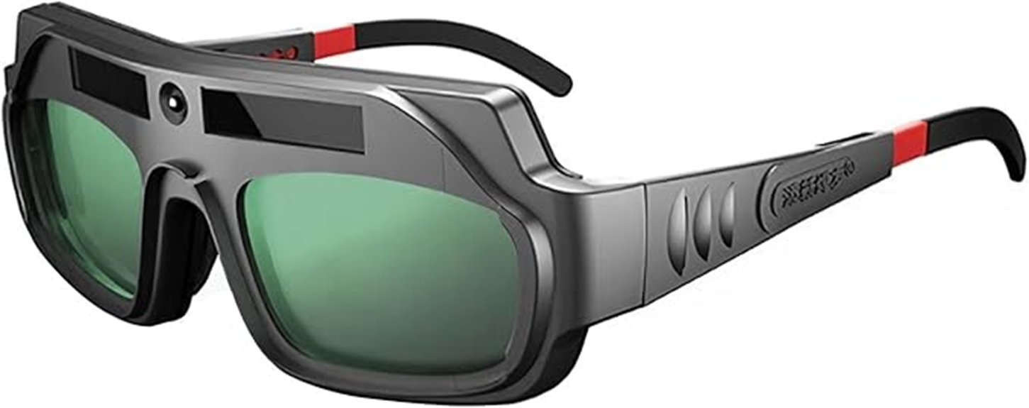 welding goggles with auto darkening