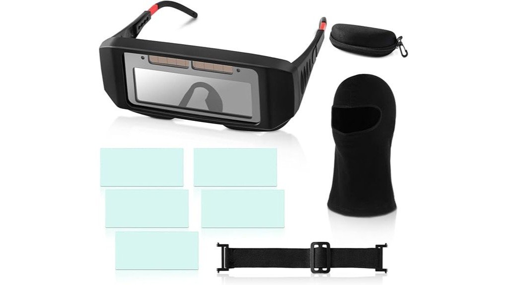 welding goggles with auto darkening