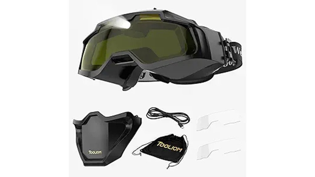 welding goggles with auto darkening