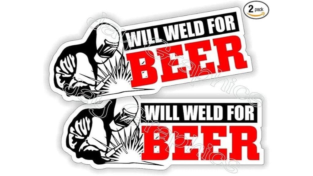 welding hat sticker review