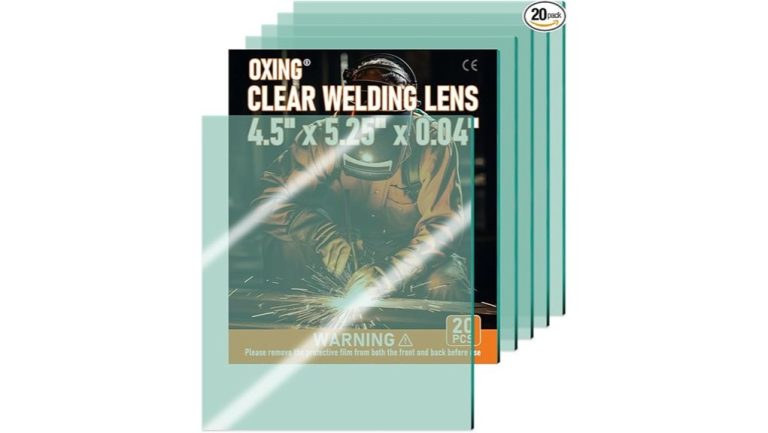welding helmet clear lenses
