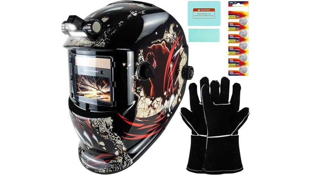 welding helmet comfort clarity