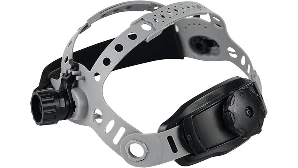 welding helmet headgear evaluation