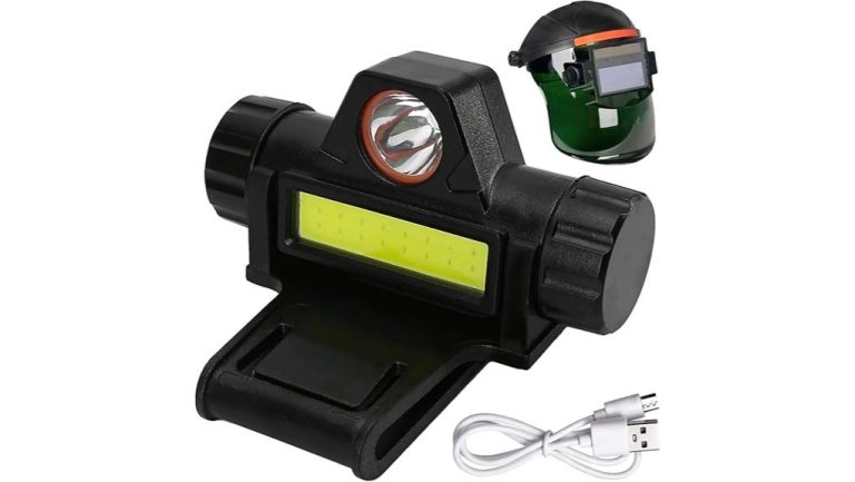 welding helmet light attachment