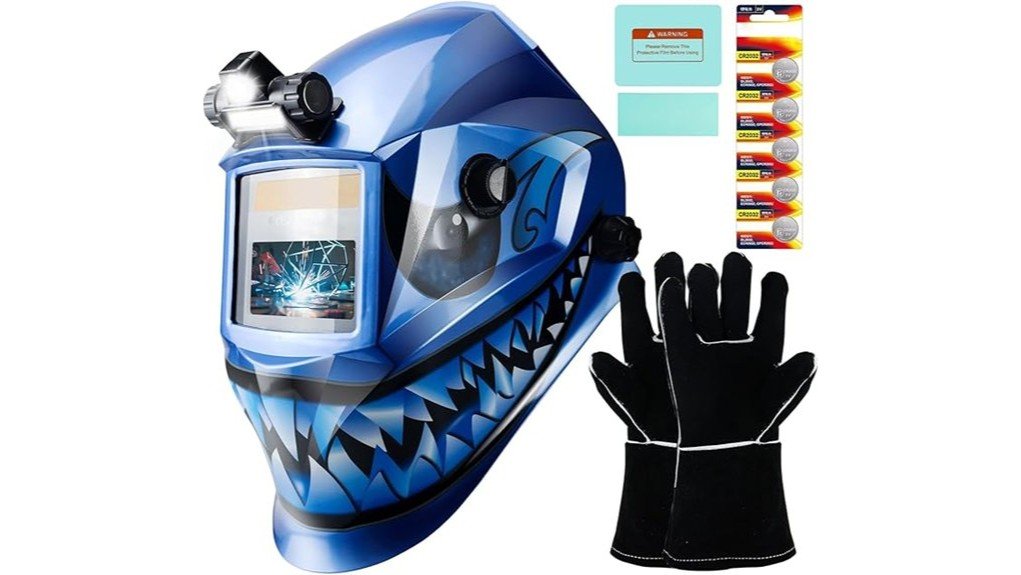 welding hood clarity comfort