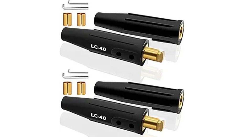 welding lead connector evaluation