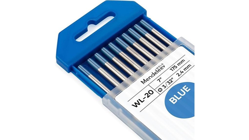wl 20 blue tungsten electrode