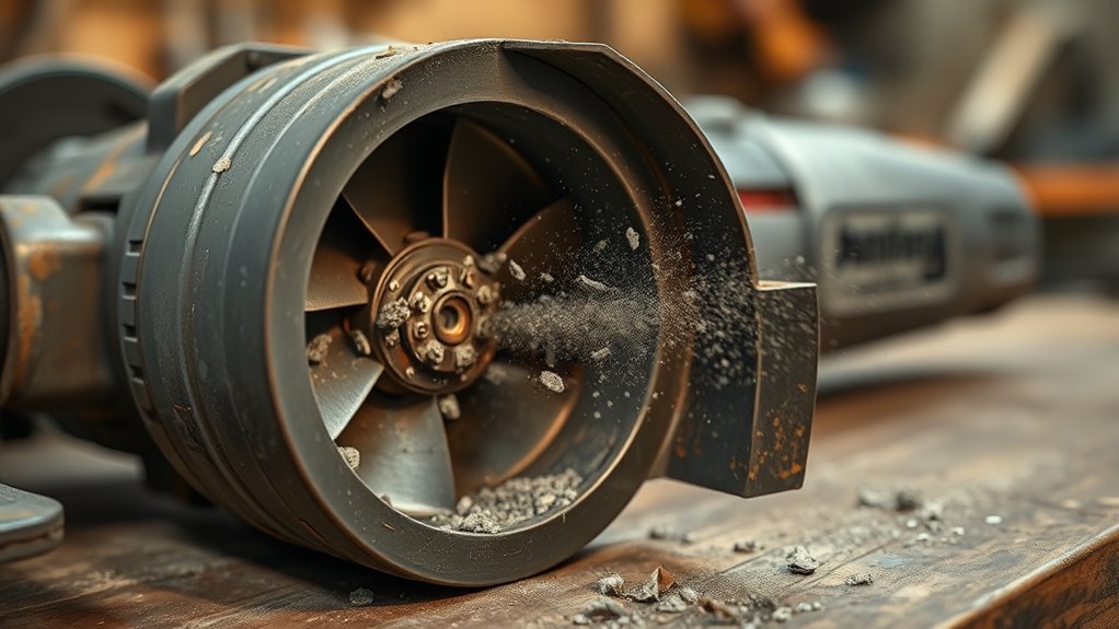 airflow troubleshooting for grinders