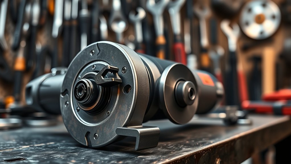 angle grinder braking technology