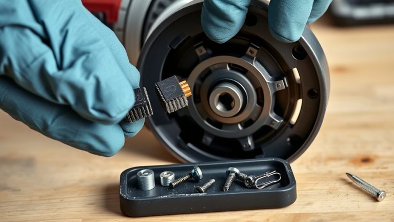 angle grinder brush replacement