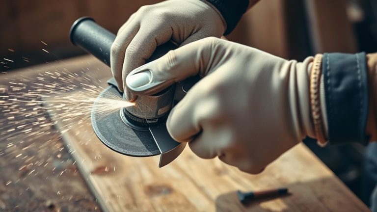 angle grinder control techniques