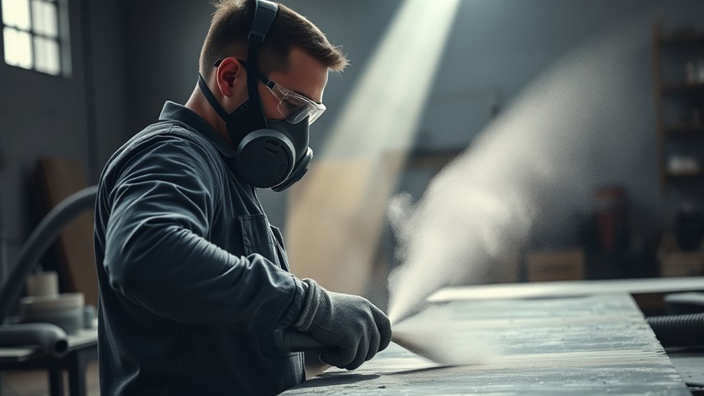 angle grinder dust hazards