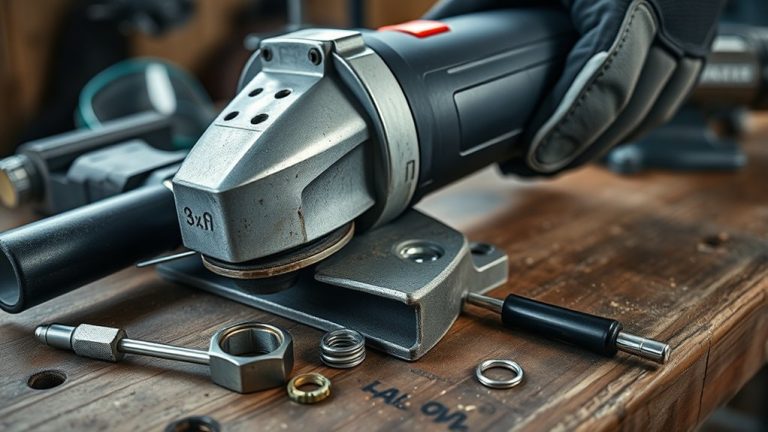 angle grinder guard issues