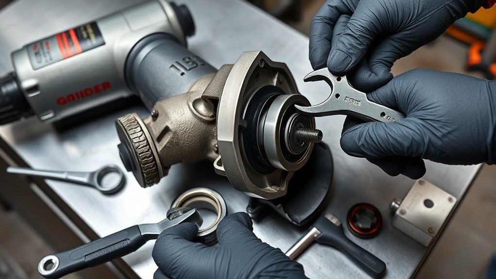 angle grinder maintenance tips