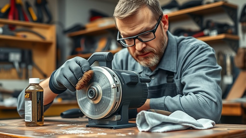 angle grinder maintenance tips