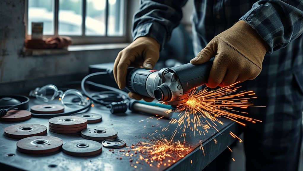 angle grinder overheating solutions