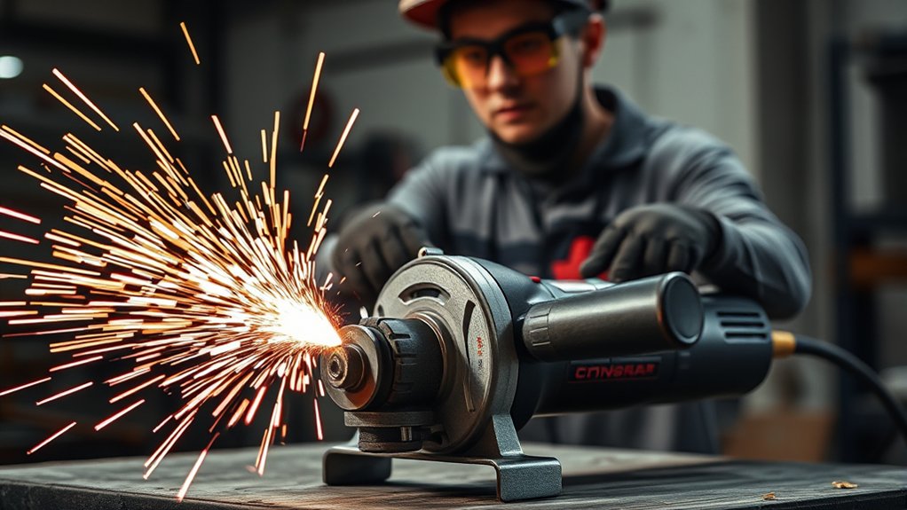 angle grinder safety compliance