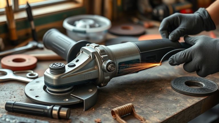 angle grinder safety inspection